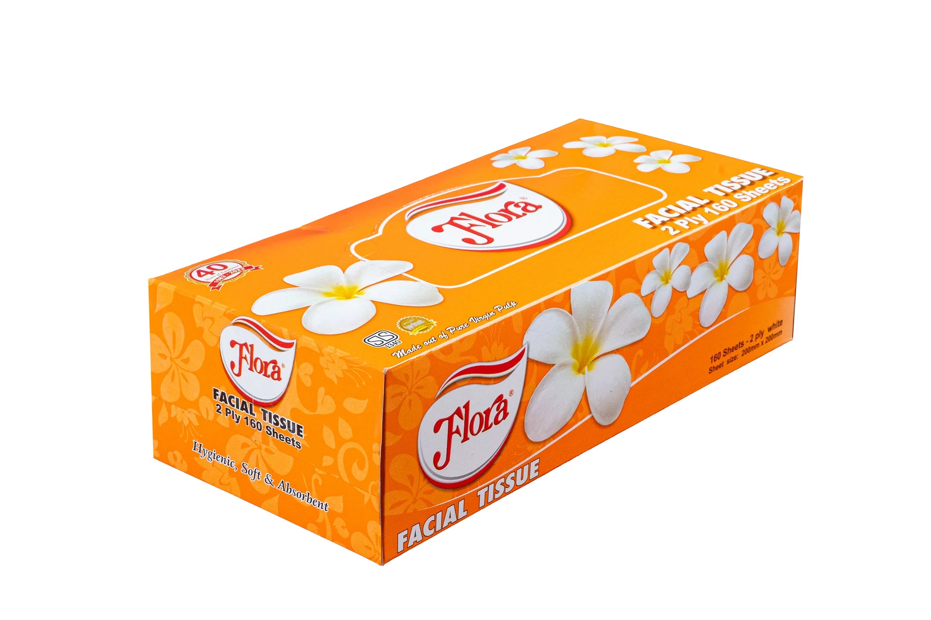 Flora Tissue Box
