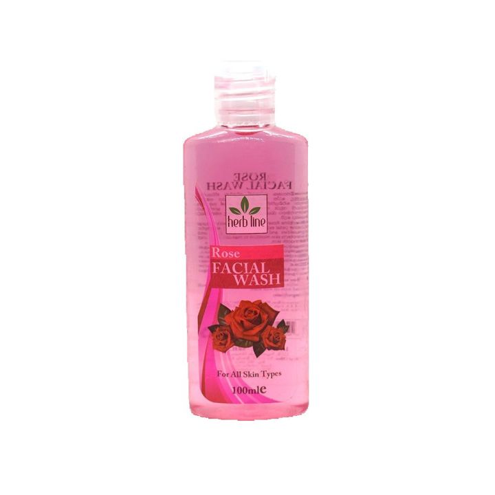 Herbline Rose Face Wash 130g