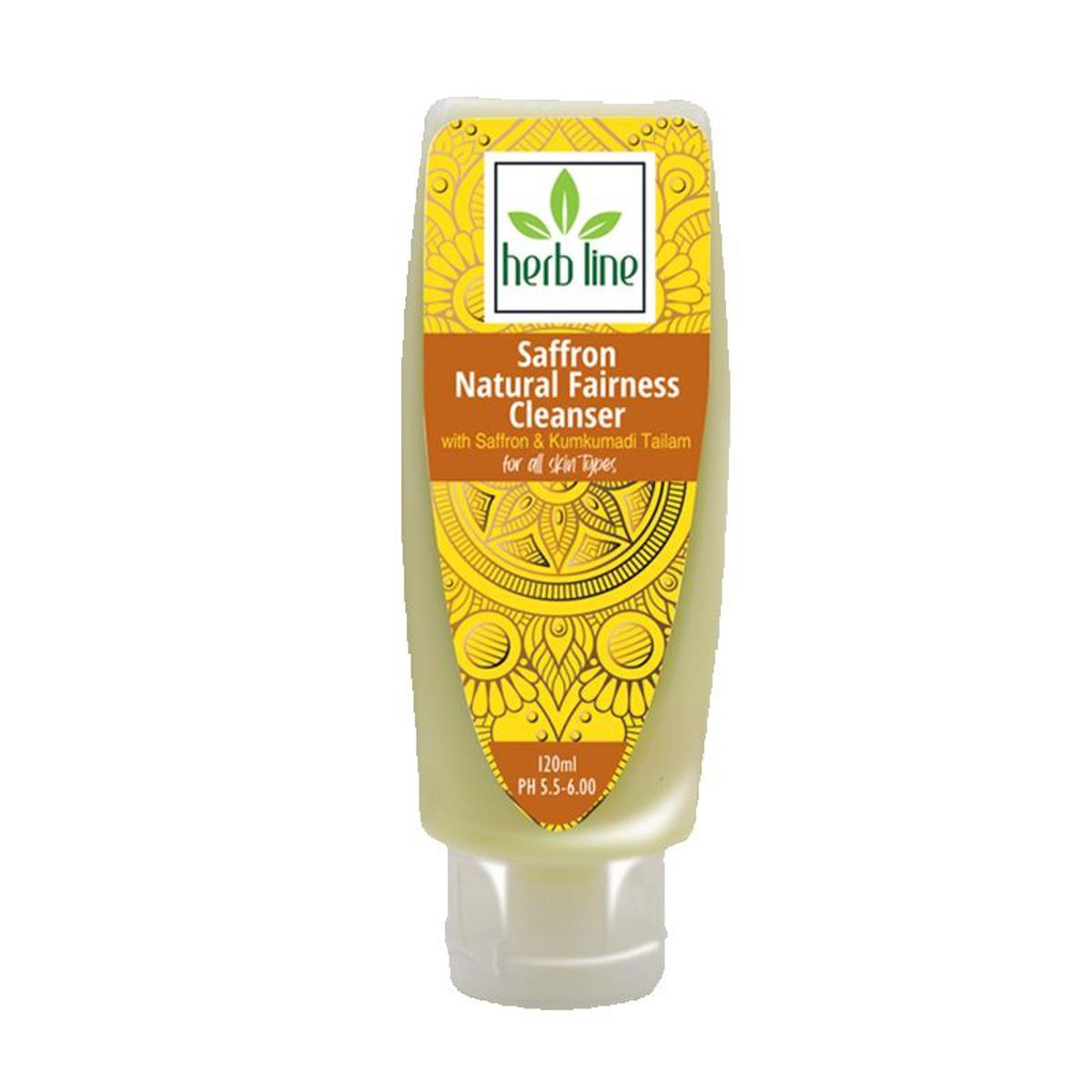 Herbline Saffron Cleanser 120ml