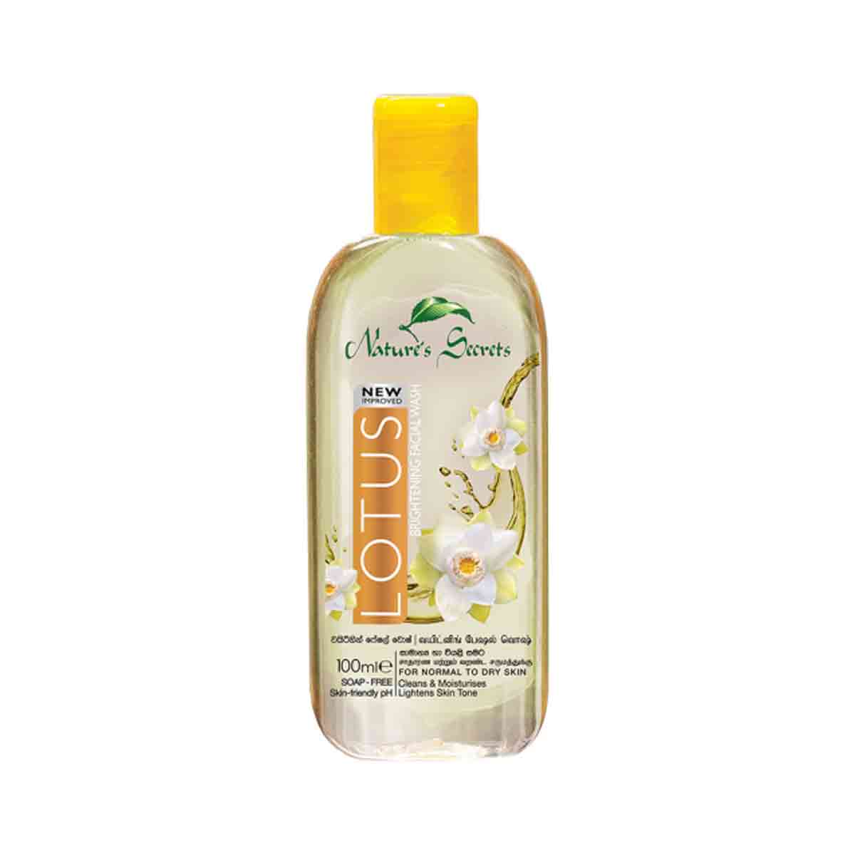 Nature’s Secrets Lotus Face Wash 100ml