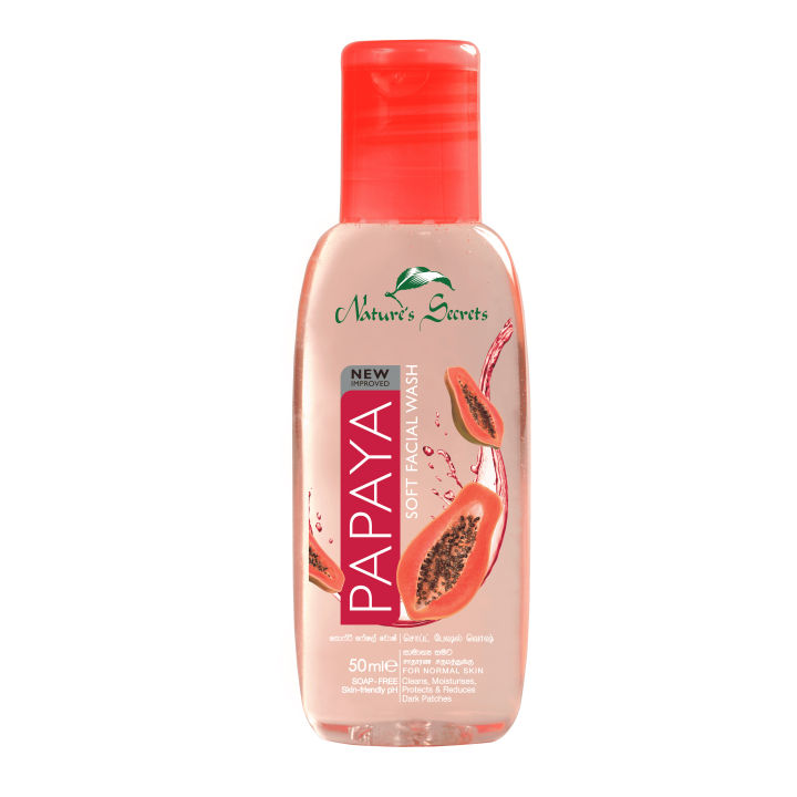 Nature’s Secrets Papaya Face Wash 50ml