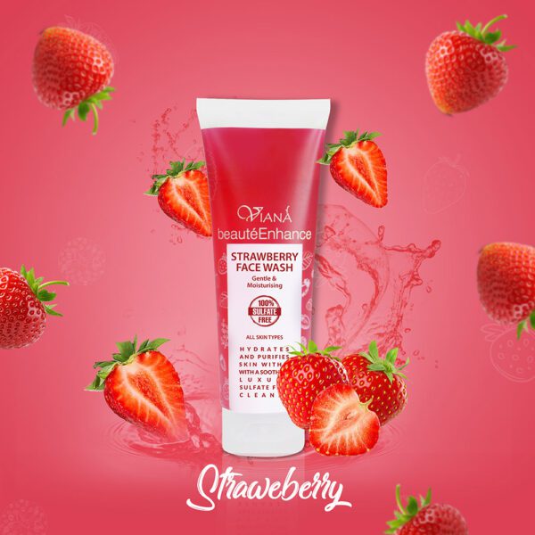 Viana Strawberry Face Wash 125ml