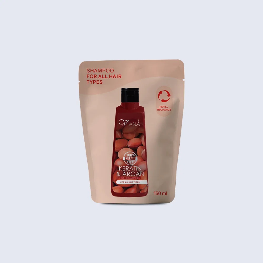 Viana Keratin Shampoo Refill 150ml