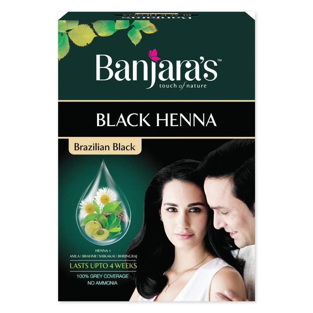 Banjaras Brazilian Black Henna 54g