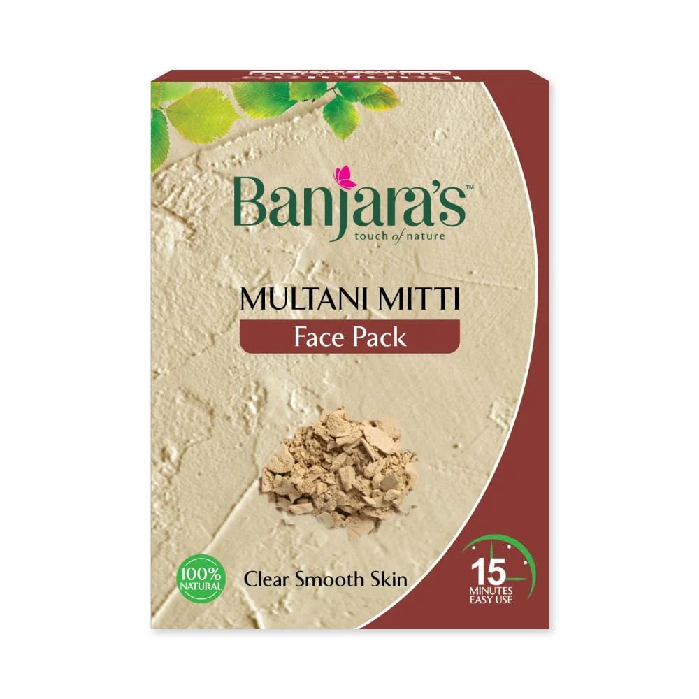 Banjaras Multani Mitti Pack 100g