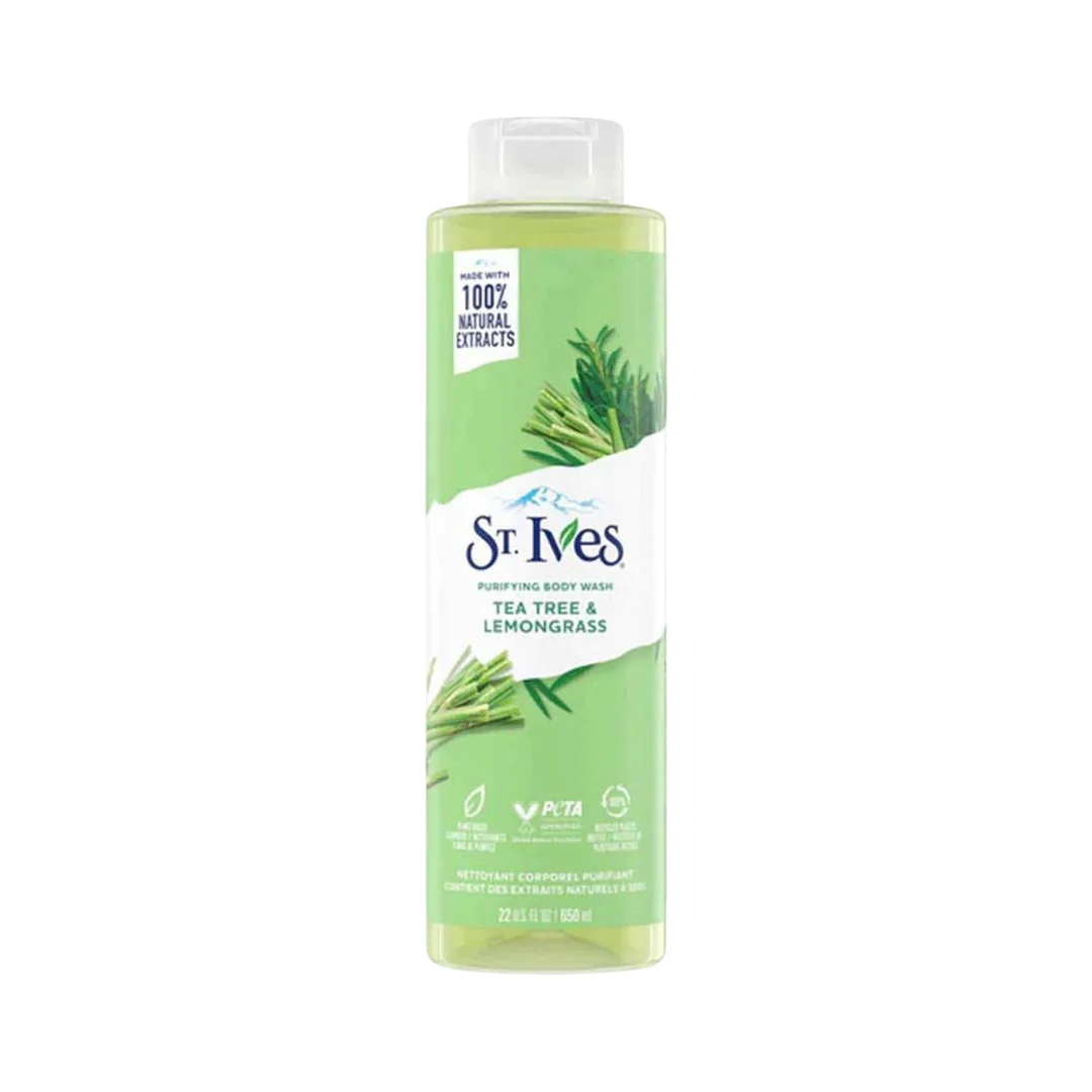 St Ives Tea Tree And Lemongrass Body Wash 650ml